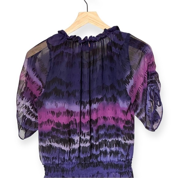 Misa Los Angeles Becca Dress Purple Tie Dye, Size Small‎ - Picture 8 of 16